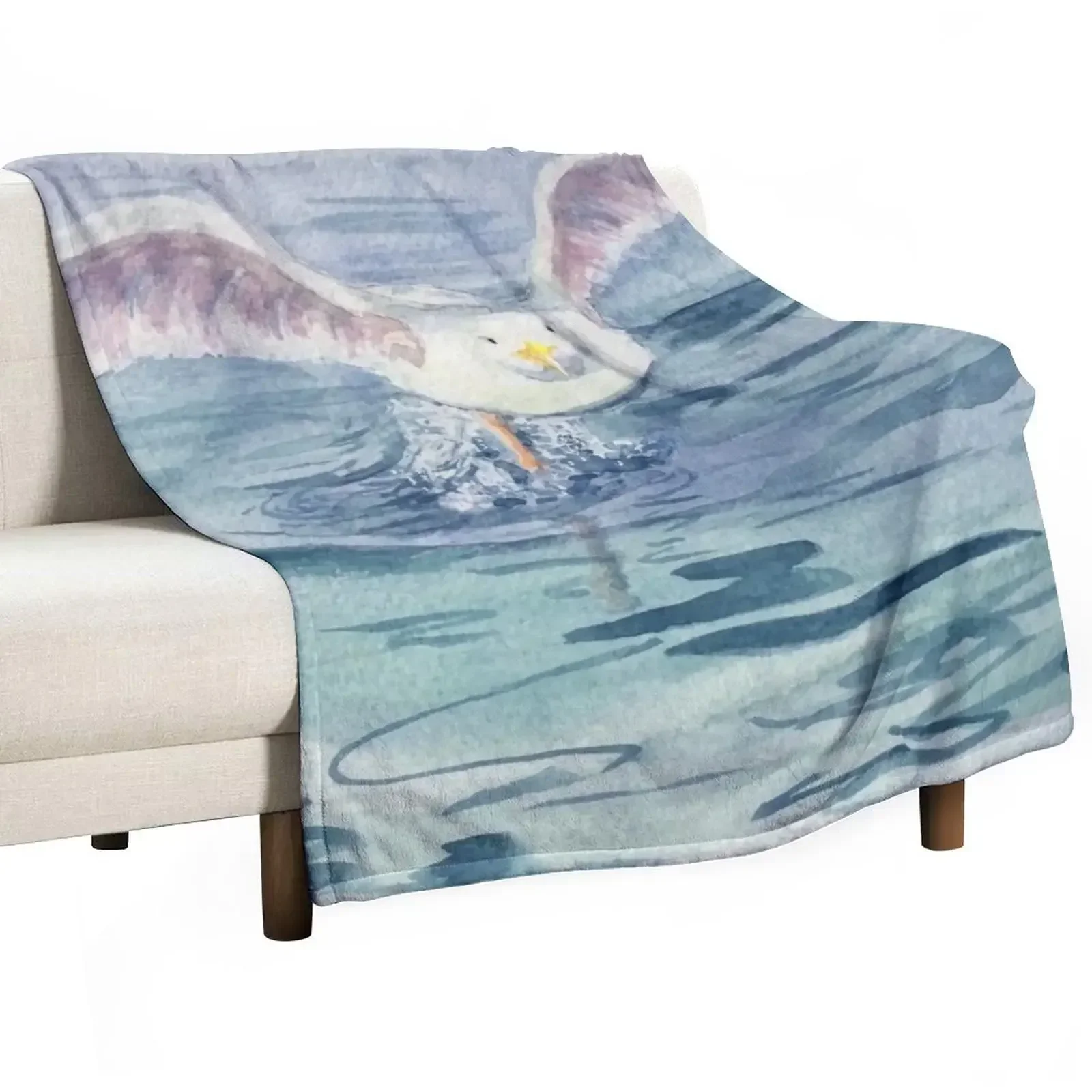 

Seagull Throw Blanket Summer Beddings Hairys Blankets