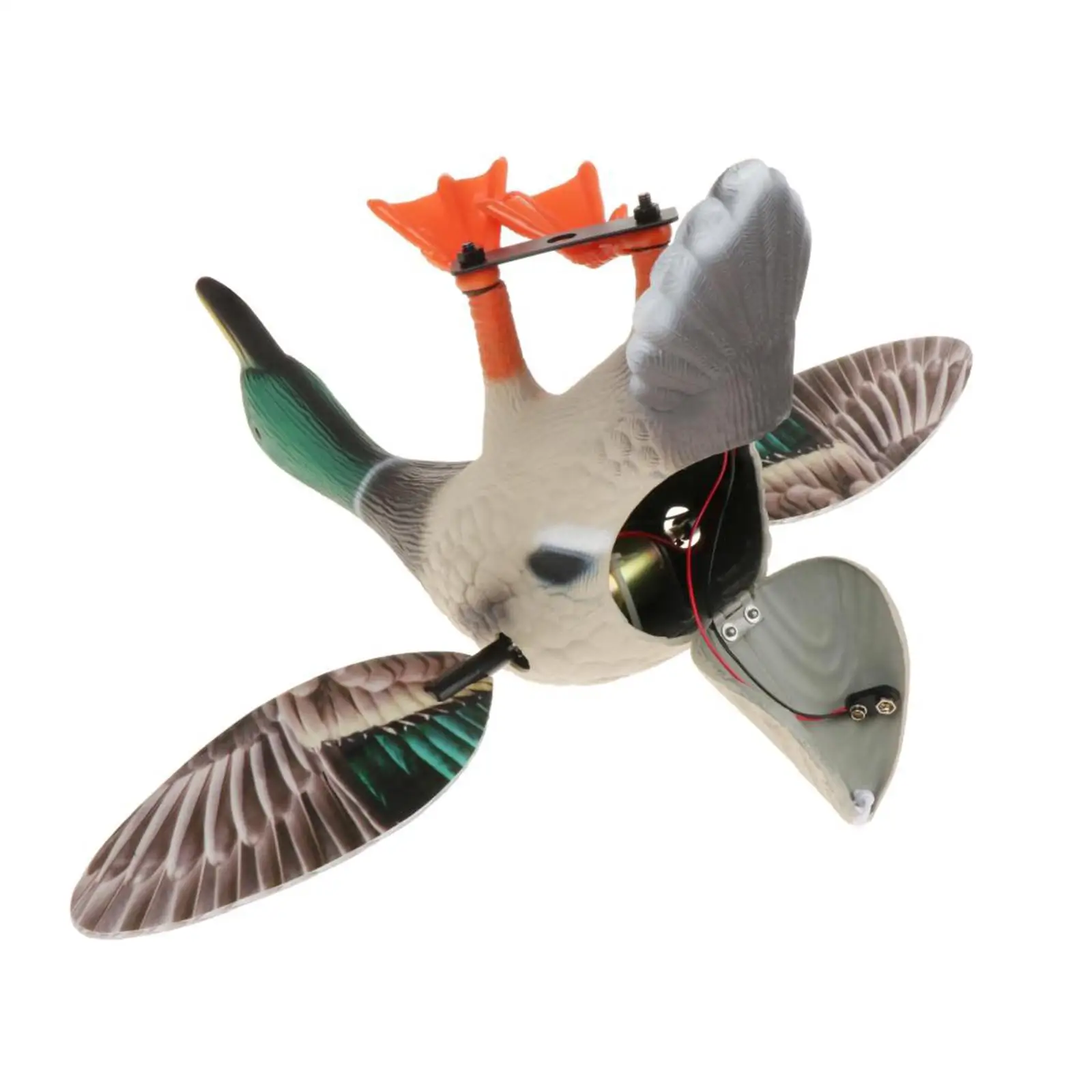 

Motorized Duck Decoy with Remote Flapping Wings Plastic Lure for Outdoor Waterfowl Hunting Accessories