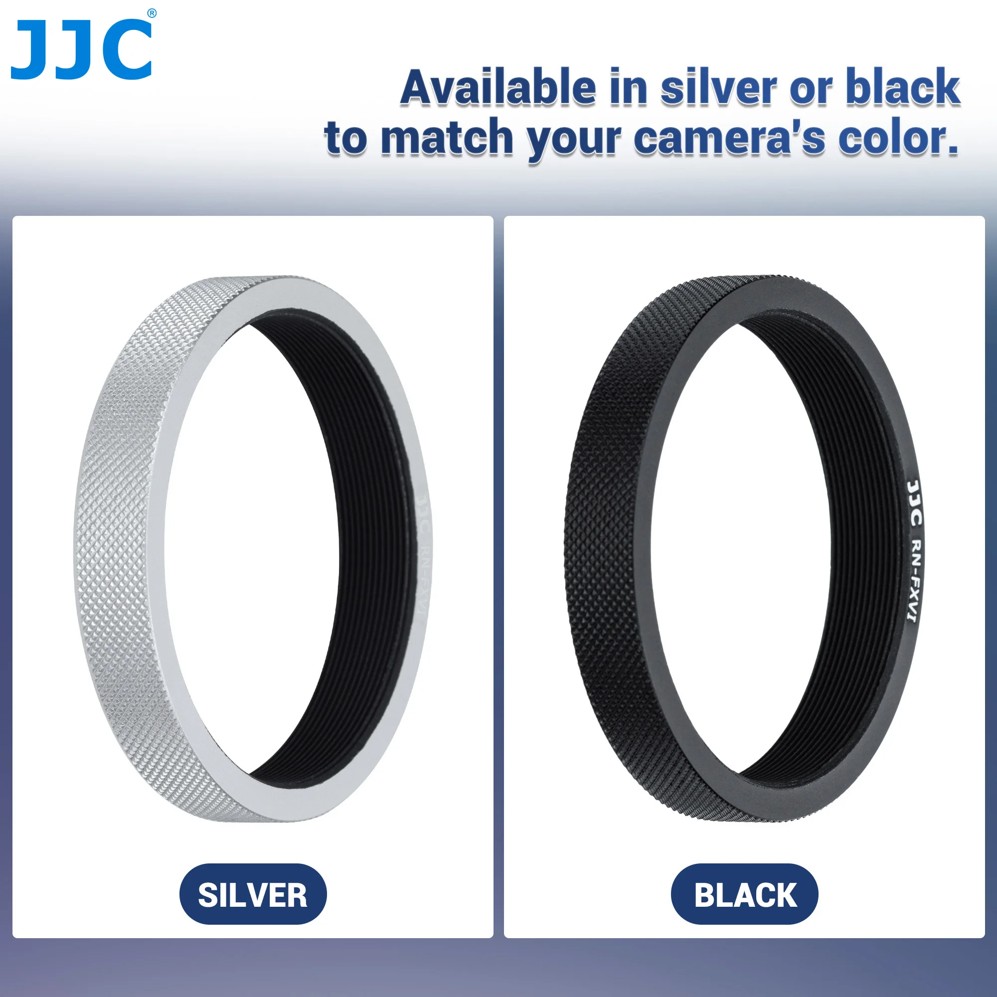 JJC Lens Filter Adapter Ring for Fujifilm X100VI X100V X100F X100T X100S X100 X70 fit 49mm Filter Replace Fujifilm AR-X100