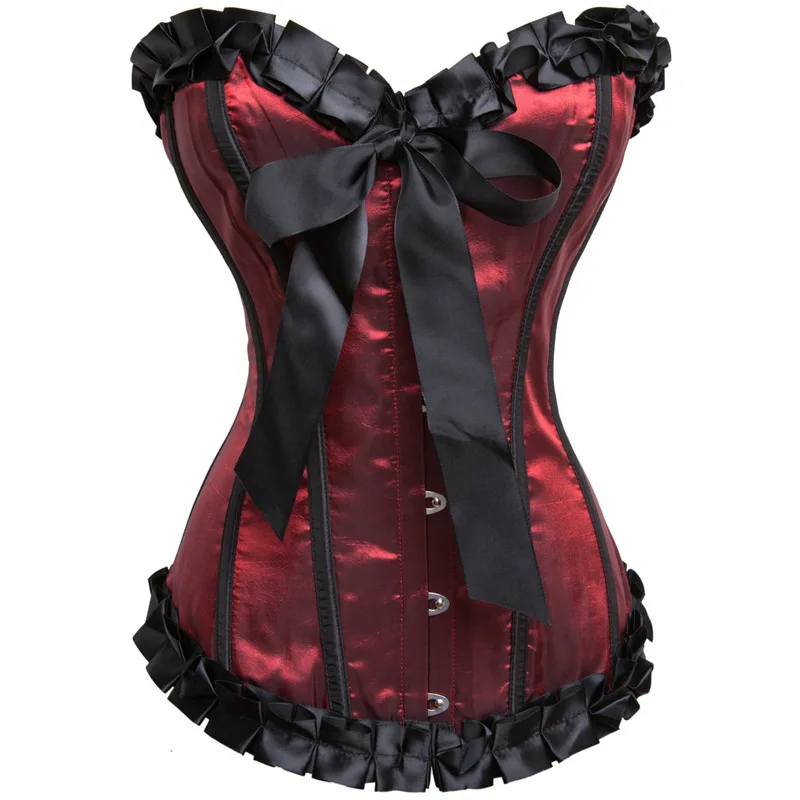 vermelho-e-preto-babados-guarnicao-arco-sexy-overbust-espartilho-para-mulher-roupas-goticas-trajes-burlesco-vintage-bustiers-espartilhos
