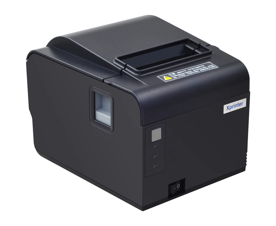 Xprinter XP-Q200H 80mm USB+Lan Pos System Thermal Receipt Printer Direct Thermal Printing Stock Thermal Receipt Included
