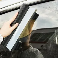 1/2/4PCS Flexible Silicone Car Wiper Window Cleaner Soft Squeegee Blade Scraper Tool for Auto Glass Cleaning Handy Water Remover