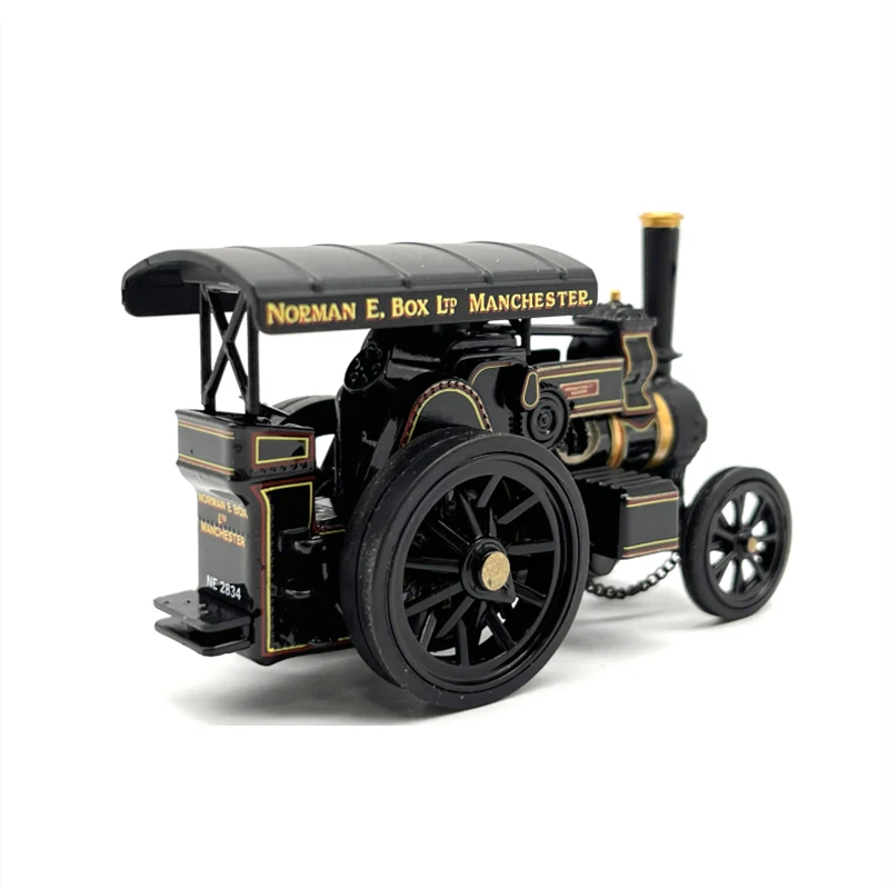 1:76 Scale Diecast Alloy B6 Steam Road Locomotive Car Model Classic Nostalgia Adult Toy Collection Souvenir Gifts Static Display