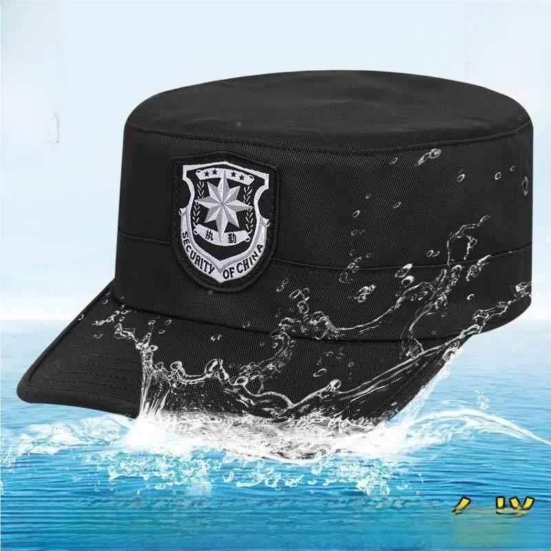 

Новая зимняя шапка-ушанка черного цвета для мужчин и женщин, рабочая, для отеля, Fly Blue Valley