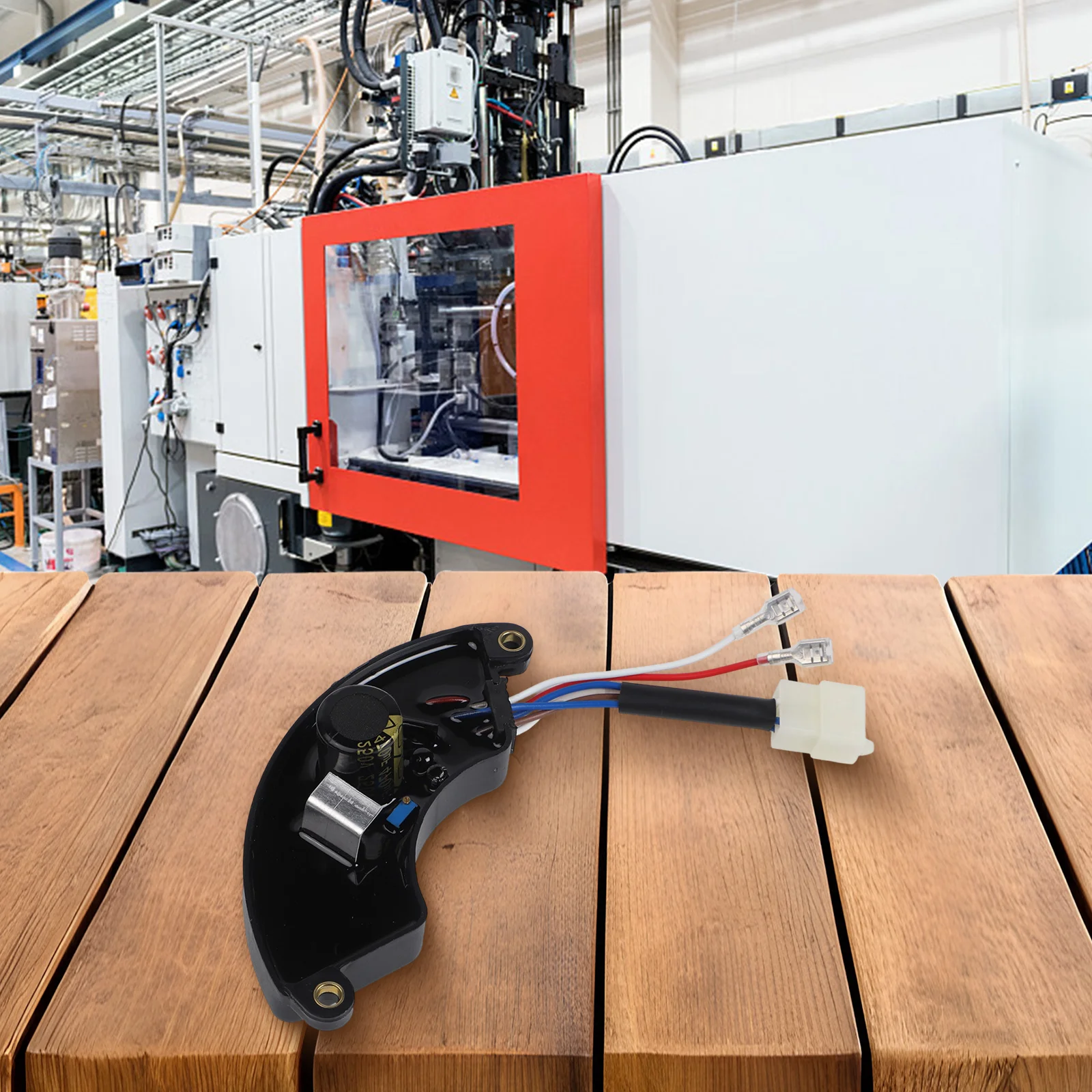 AVR Automatic Voltage Regulator For Diesel Generator From 5KW To 8KW Built-in Full-wave Output Bridge Rectifier 50/60Hz Regulato