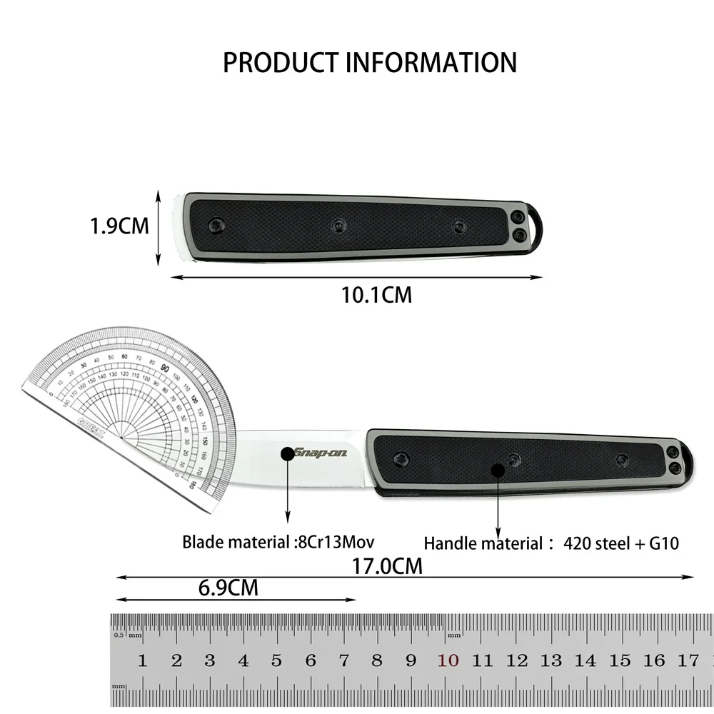 NEW Pocket Knife 7190 Symmetry Slipjoint Front Flipper Folding Knife 2.747\