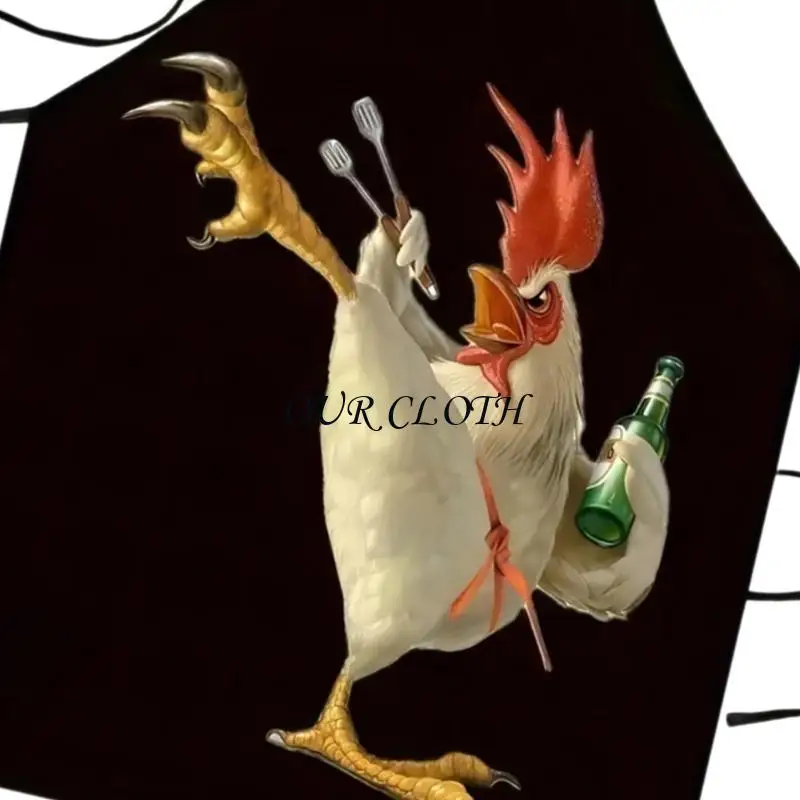 

Cake Apron Fun Printed Apron Kitchen Cooking Apron for Womens Men Chefs Arpons Y1AC