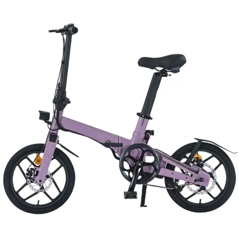 250 W 36 V 10AH City Elektrofahrrad 16 Zoll faltbares Mini-Elektrofahrrad Wasserdichtes Lithium-Batterie-Fahrrad