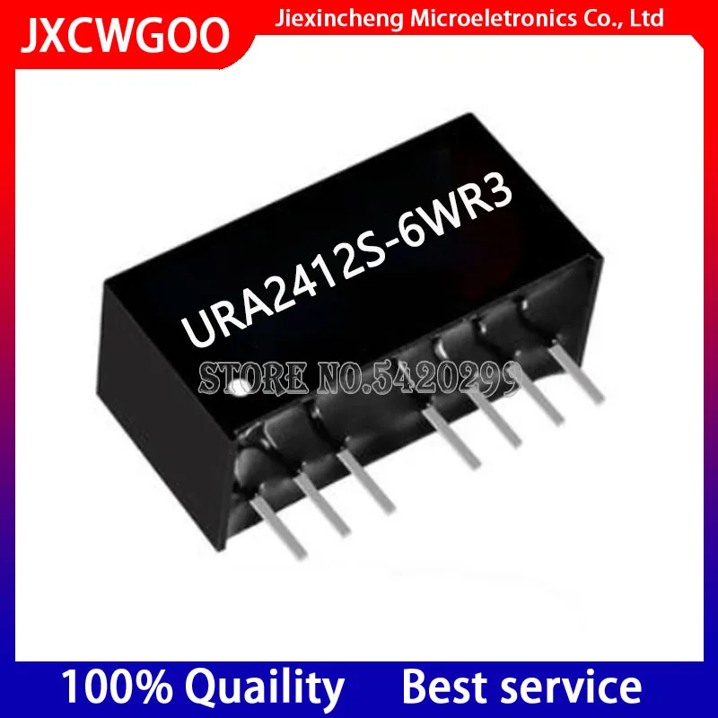 

New original URA2412S-6WR3 SIP DC-DC power module 5PCS/LOT