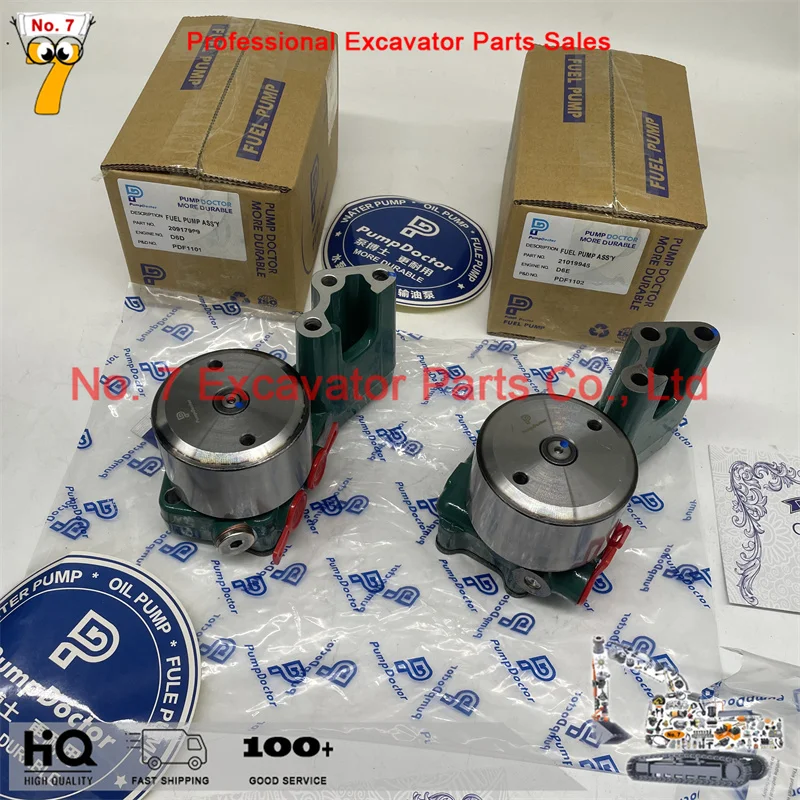 

D6D D6E 21019945 EC290B Volvo EC210B EC210BLC Fuel Transfer Lift Pump VOE20917999，DEUTZ BFM2012 Fuel System Parts 04282358