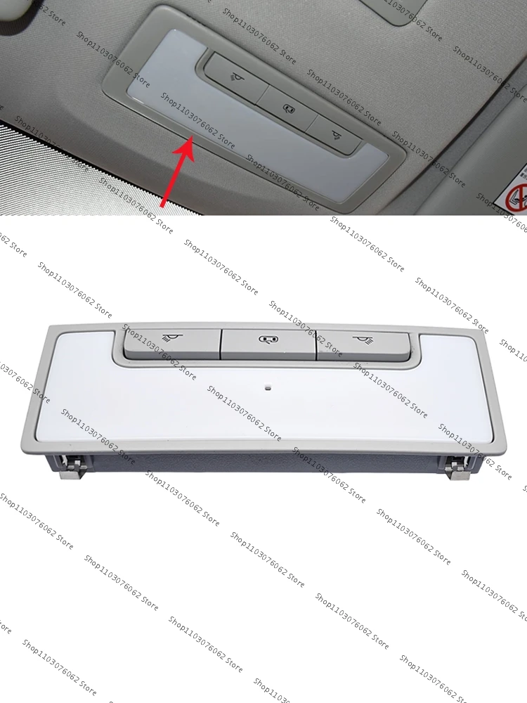 

For MG ZS Interior Reading Lamp Cover Transparent Lights Shade Roof Lamping