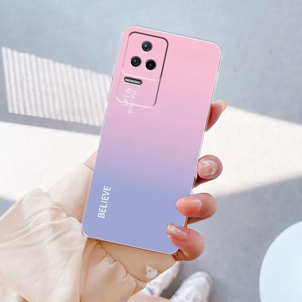 For Xiaomi Poco F4 5G Case Fashion Cover Poco F4 5G 6.67 inch Marble Soft Clear Silicone Phone Case for Poco F4 5G Fundas Bumper