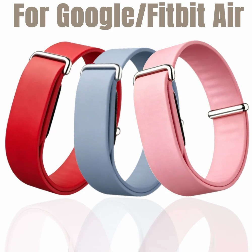 Silicone Watch Strap for Google Fitbit Air Watch Soft Replacement Bracelet Watch Band for Google Sport Loop Correa Wristband
