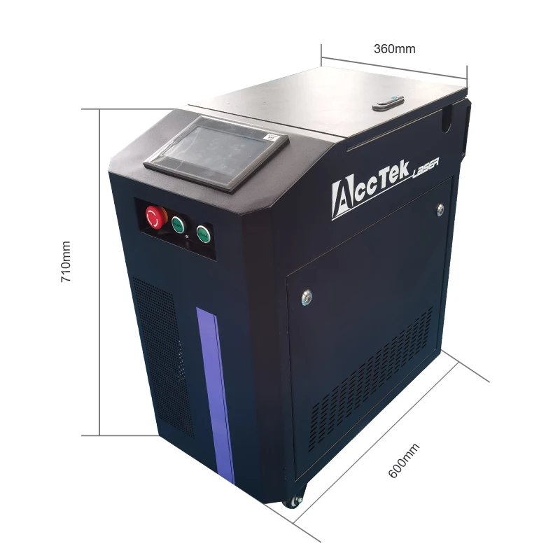 200W 펄스 섬유 레이저 클리너 100W 레이저 금속 청소, 300W 500W 플랫 탑 레이저 용접 스팟 제거용 레이저 클리너