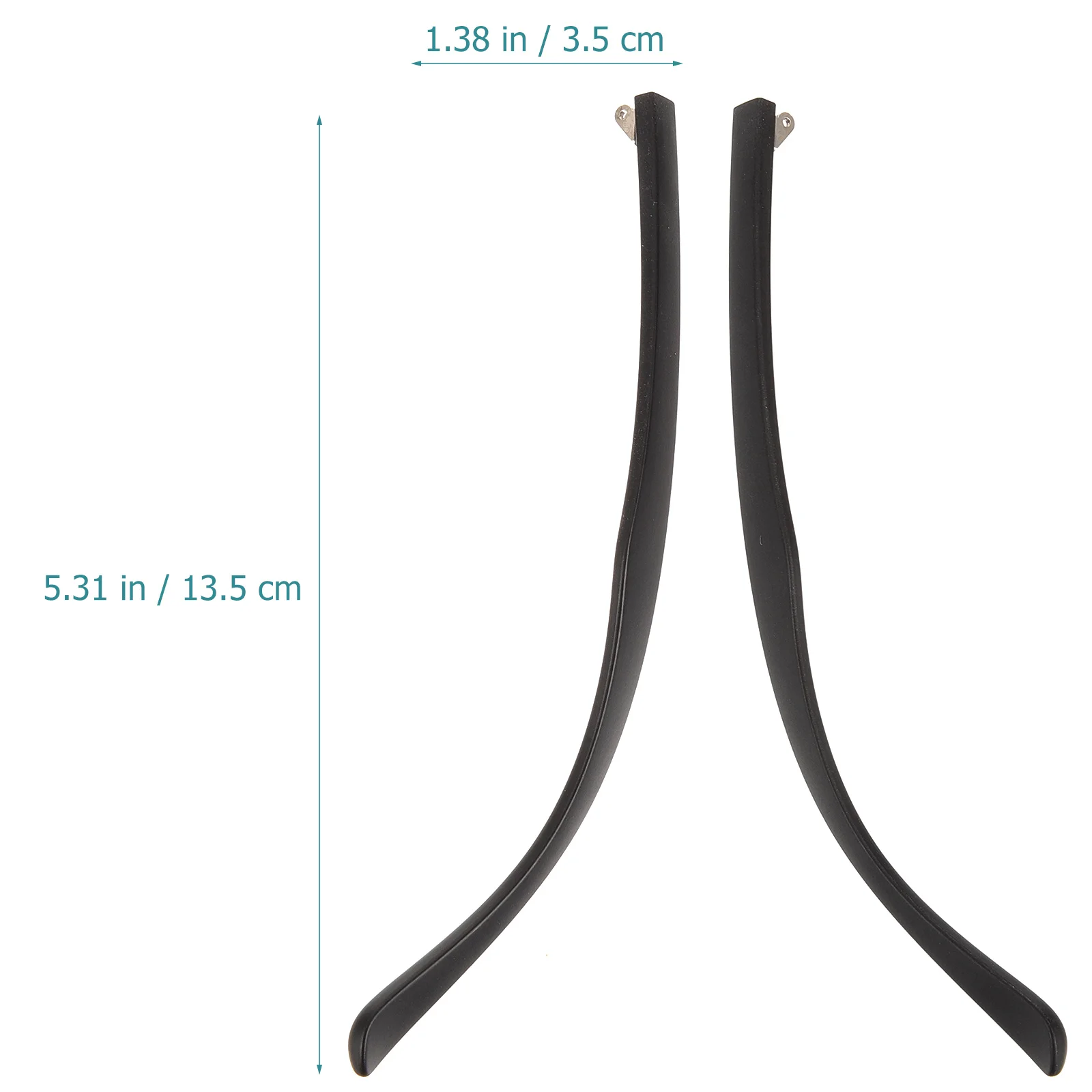 1 Pair Glasses Arm Replacement Silicone Titanium Eyeglasses Temples Durable Lightweight Repair Parts For Eyeglass Frame Legs