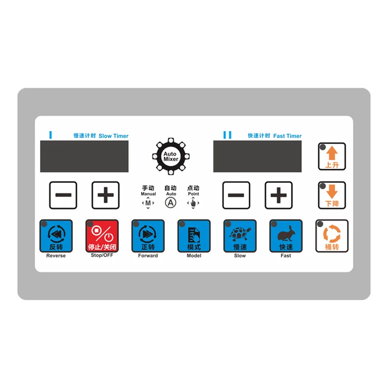 

High Quality Digital Instrument LCD Display Plastic Mixer Control Panel 220V Accessories for Mixer Application OEM ODM Supported