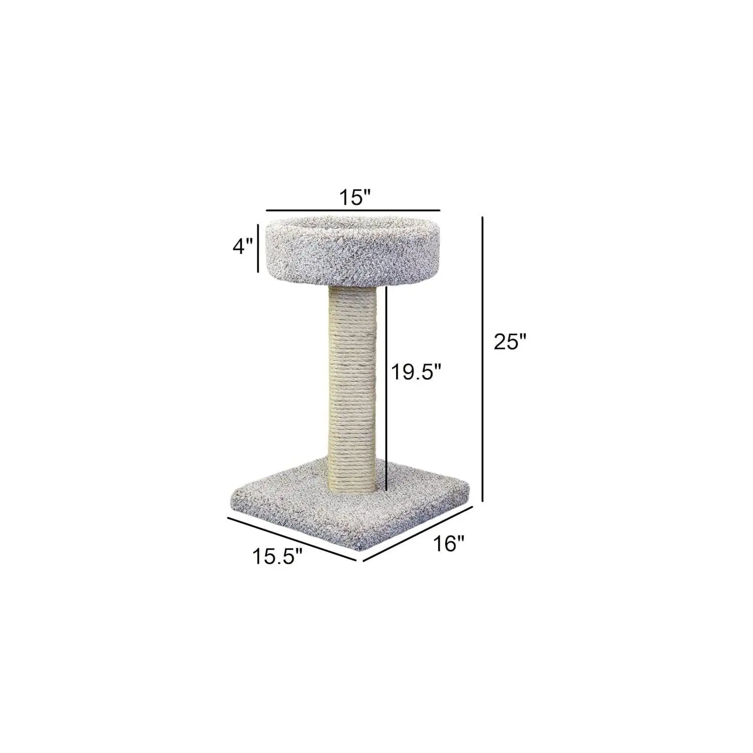 Fresh Scratching Post with Sleeping Perch - 24