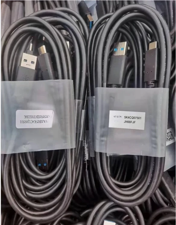 For Dell USB 3.1 Type-A to Type-C Upstream Cable USB-A Male to USB-C Male for Phone SSD External Hard Drive