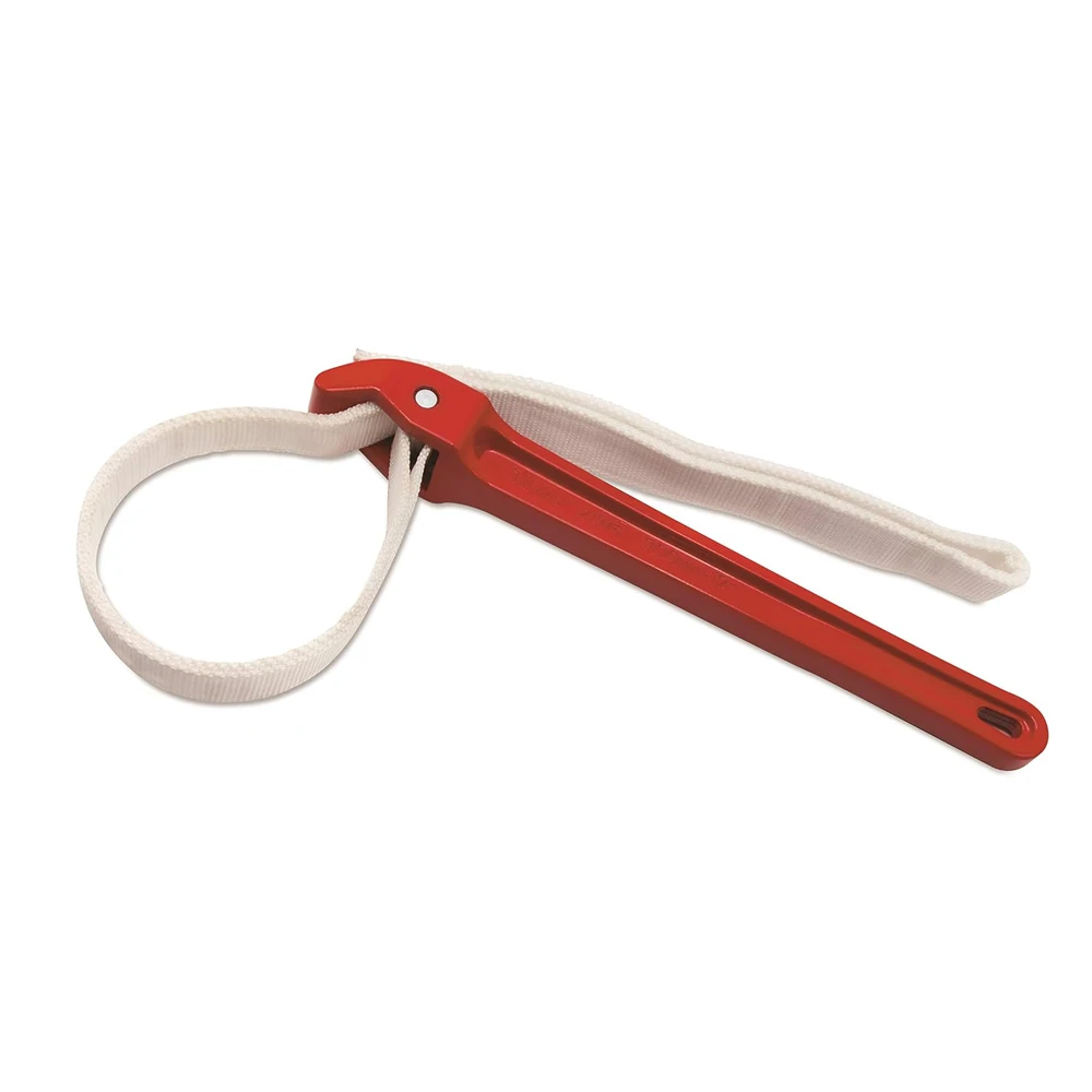Canvas Oil Filter Wrench 12 Inch with Die Cast Aluminum Handle Optimized for Filters Ranging from 30mm to 200mm