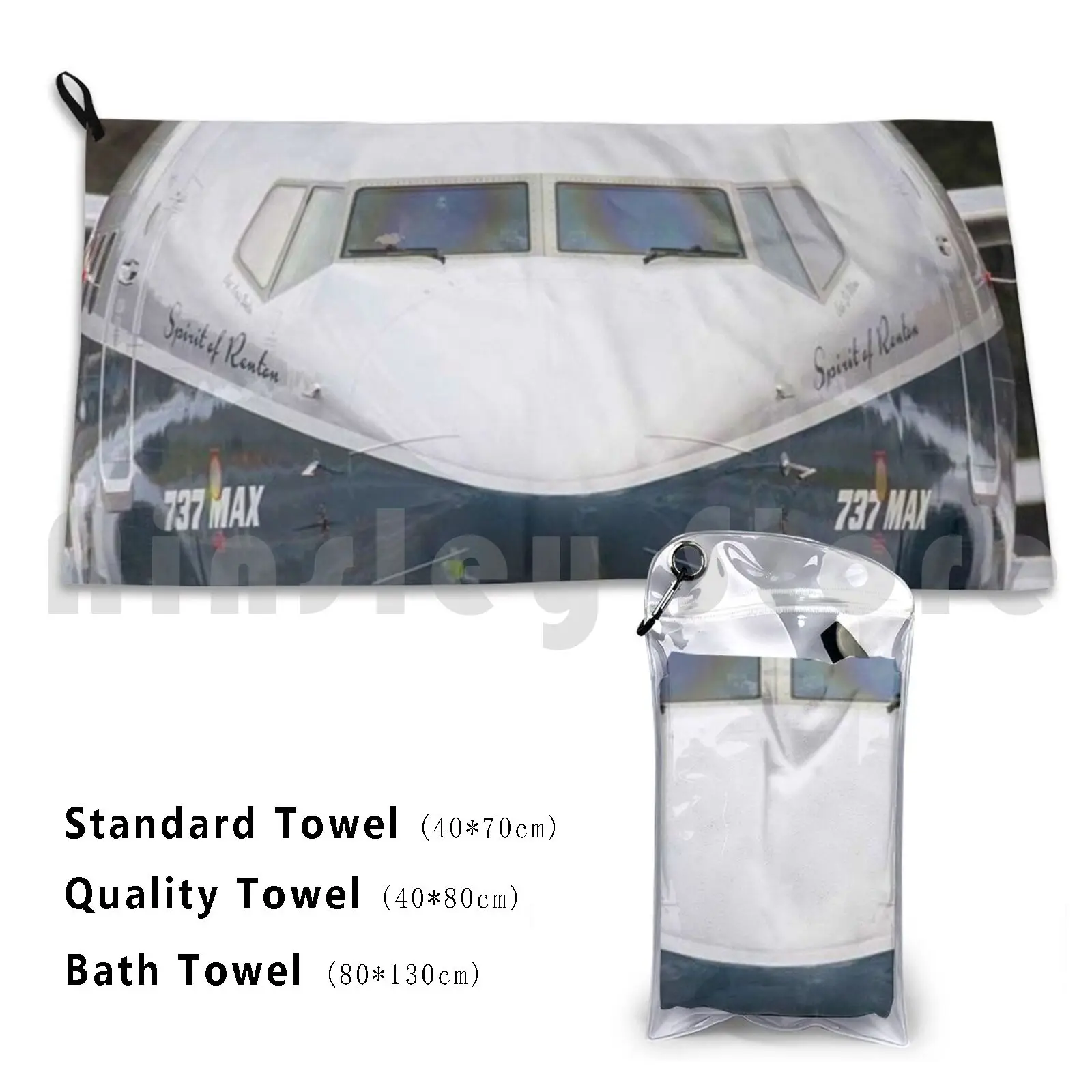 Boeing 737 Max8 Bath Towel Beach Cushion Aviation Civil Aviation Boeing 737 Max Airbus Commercial Cool Airplane Jet Heavy