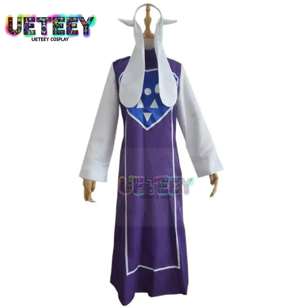 

UETEEY Anime Undertale Toriel Cosplay Costume