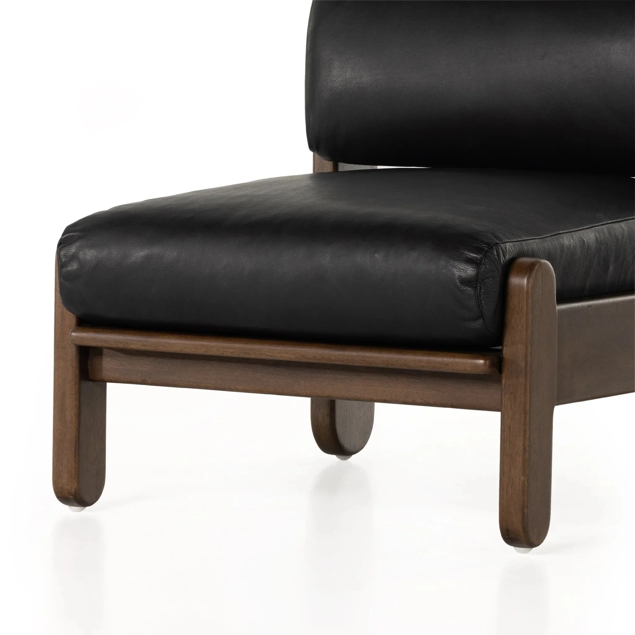 ✗x  Wood Single-Seater Sofa Chair Nordic Vintage Design for Living Room Balcony Recommended for Mid-Century*