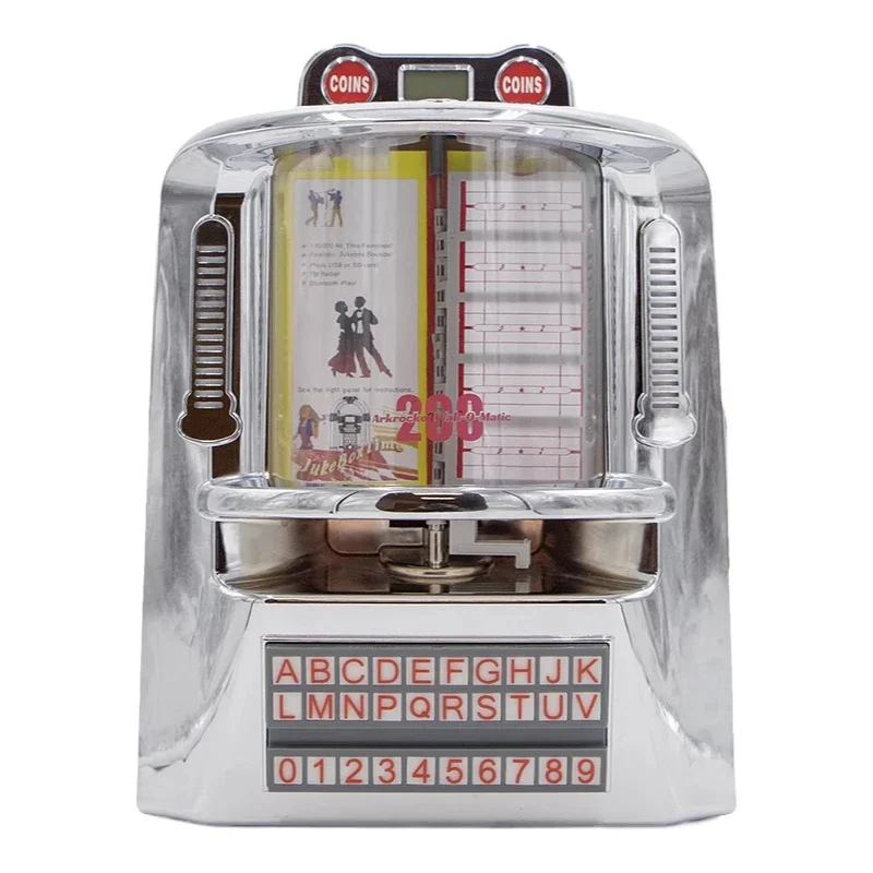 

American Arkrocket retro desktop jukebox Bluetooth speaker jukebox can edit 200 playlists