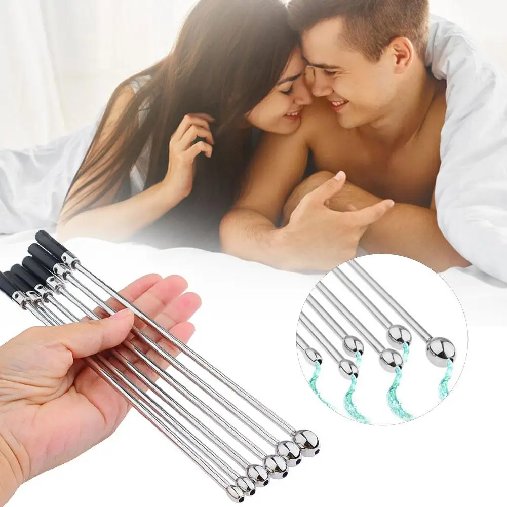 الكهربائية مجرى البول موسع جوفاء لعبة استثارة القضيب إدراج الأصوات القسطرة مجرى البول محفز الجنس لعب للرجال السبر قضيب الموزه #2