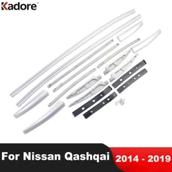 Car Roof Rack For Nissan Qashqai J11 2014 2015 2016 2017 2018 2019 Cross Bars Luggage Carrier Rack Cargo Basket Roof luggage