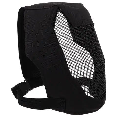 Full Face Mesh Fencing Mask Protective Breathable Lightweight Headgear for Sports Hunting Game and Training Fencing Mask