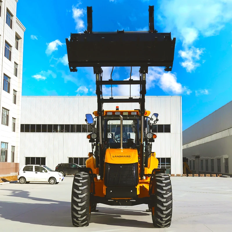 China Small Wheel Backhoe Loader Integrated EPA Euro 5 Mini Excavator Loader Construction Small Loader Customized For Sale