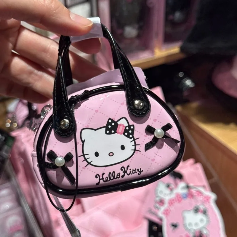 

Anime Angel Kitty Quilted Storage Bag Hello Kitty Card Camera Bag CCD Camera Case Sanrio Official Cartoon 2026 Exquisite Compact