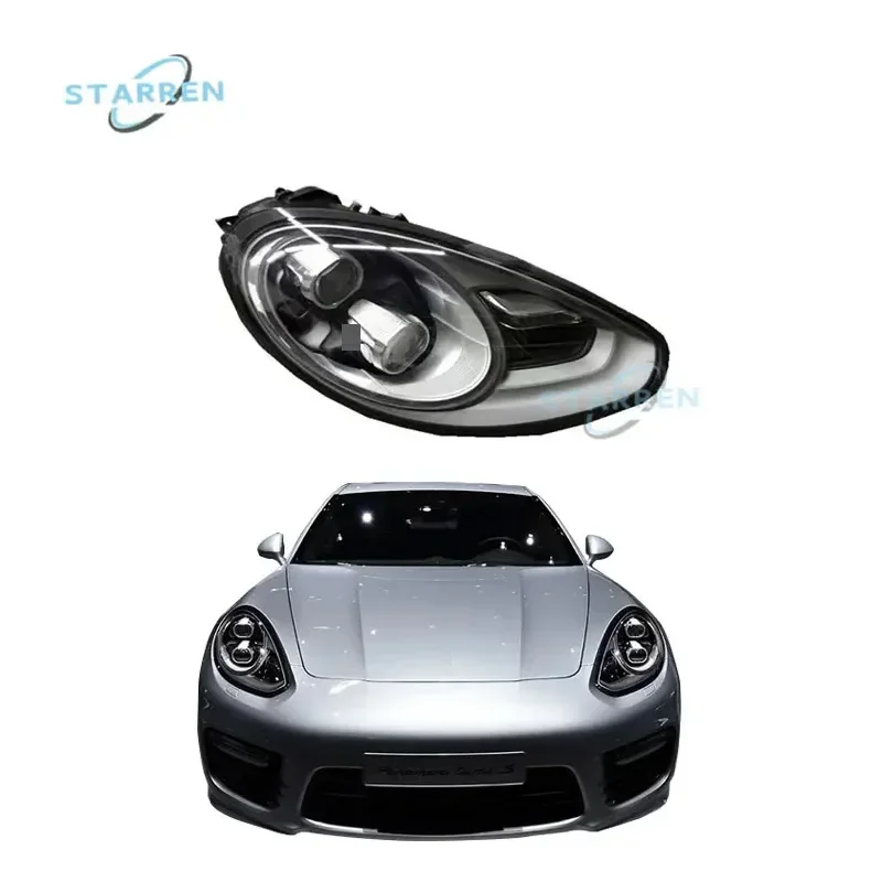 Automotive Lighting Systems LED Lights Factory Direct Original Headlights for Paramela 970 Original Quality  Smoked black headli