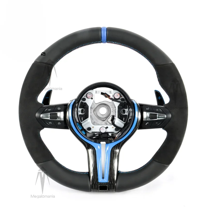 

For F30 F31 F32 F34 F10 F18 F07 F20 F22 F23 F15 F16 F25 F26 MP Full Leather Steering