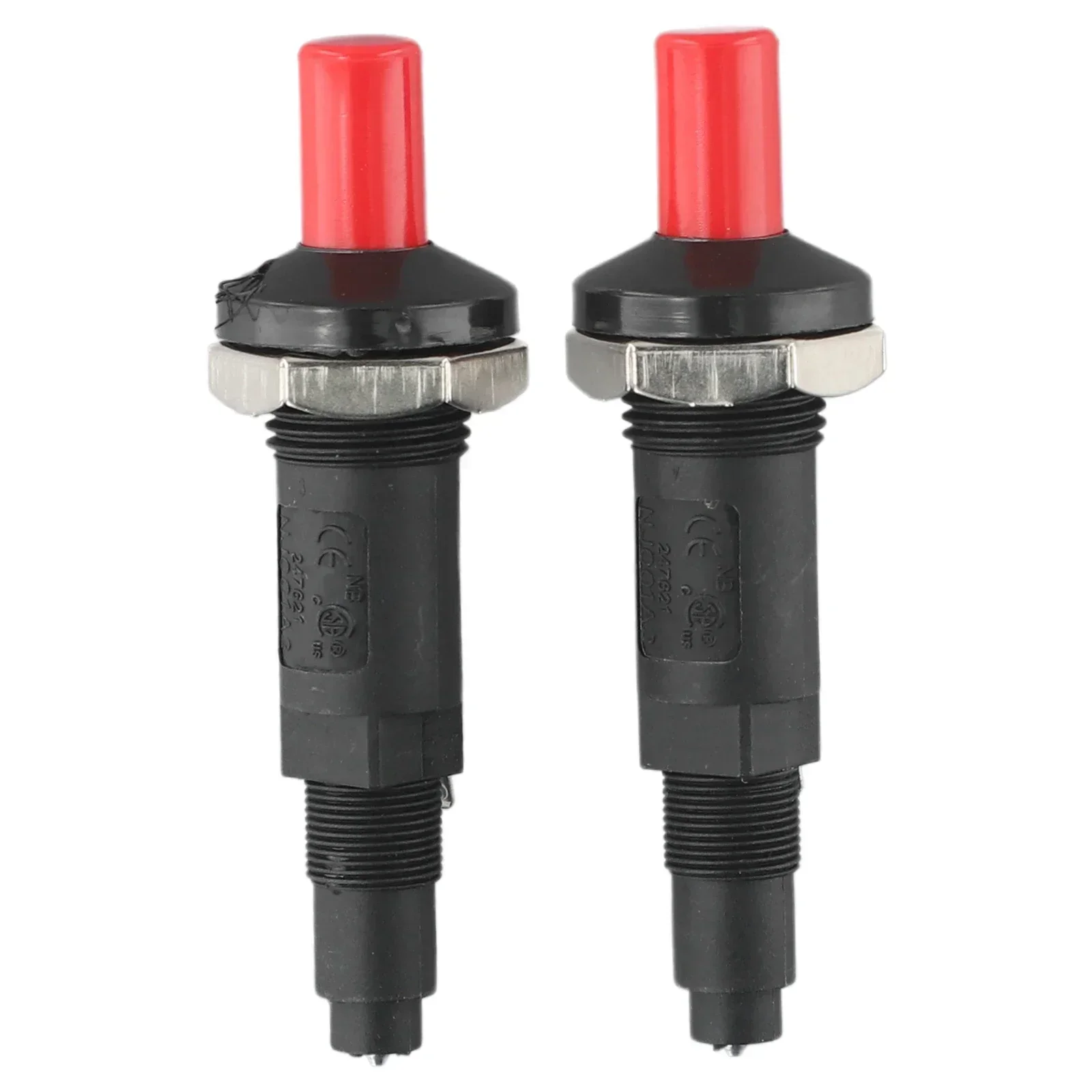 2pcs Gas Heater Outlet Piezoelectric Igniter Spark Plug Gas Heater Outlet Piezo Plug Button For LPG NG Garden BBQ Accessories