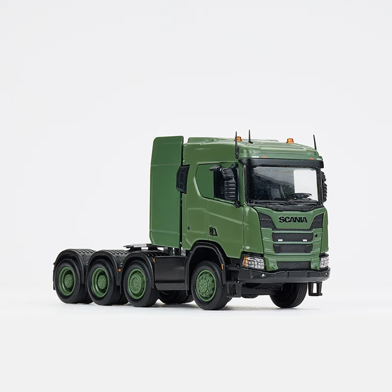 MASSDI Diecast 1:64 skala R650 Przyczepa Płaska Liberate The CA30 Ciężarówka Model Samochodu ze Stopu Metali Kolekcja Zabawek dla Chłopców