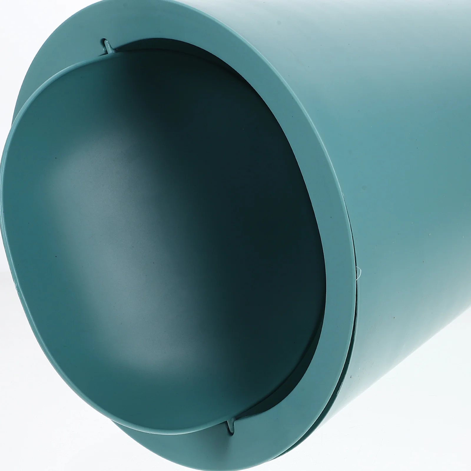 

1pc Shake Cover Garbage Bin Premium Pp Material Smooth Edges Waste Container For Home Kitchen Bathroom Living Room Dustbins