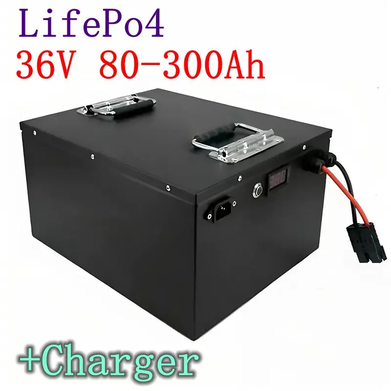 

36V 60AH 80AH 100AH 120AH 150Ah 200AH 300ah LifePo4 Lithium Battery, Golf Cart, Electric Vehicle+Charger