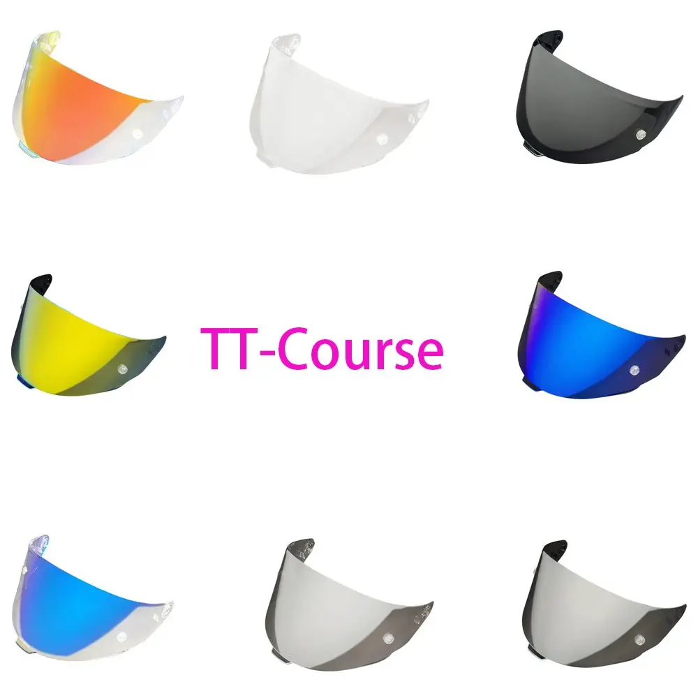 

TTC Visera Para Casco for KYT TTCOURSE High Strength High Toughness Anti-uv Helmet Windshield Visiere Casque Moto by