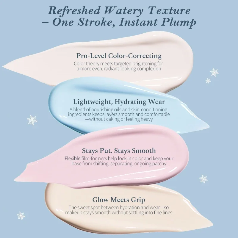 Flower Knows Snow Ballet Hydrating Brightening Concealer Light and Skin-friendly, Not Easy To Get Stuck in Powder Mottled