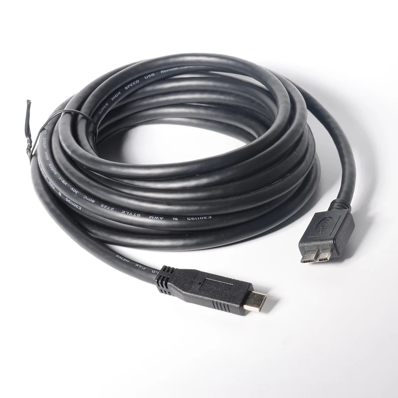 Кабель с разъемом USB 3.1 Type-C к USB 3.0 Micro B — 5-метровый внешний жесткий диск, совместимый с ПК, USB C к Micro USB 3.0 Cor