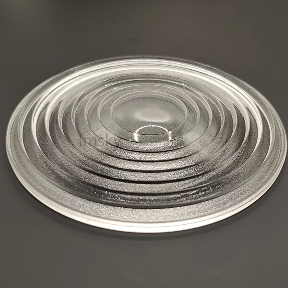 Sale! 80mm - 150mm Borosilicate Glass Fresnel Lens for Spotlight Stage Lamp Cover Film Television Tungsten Filament Spotlight