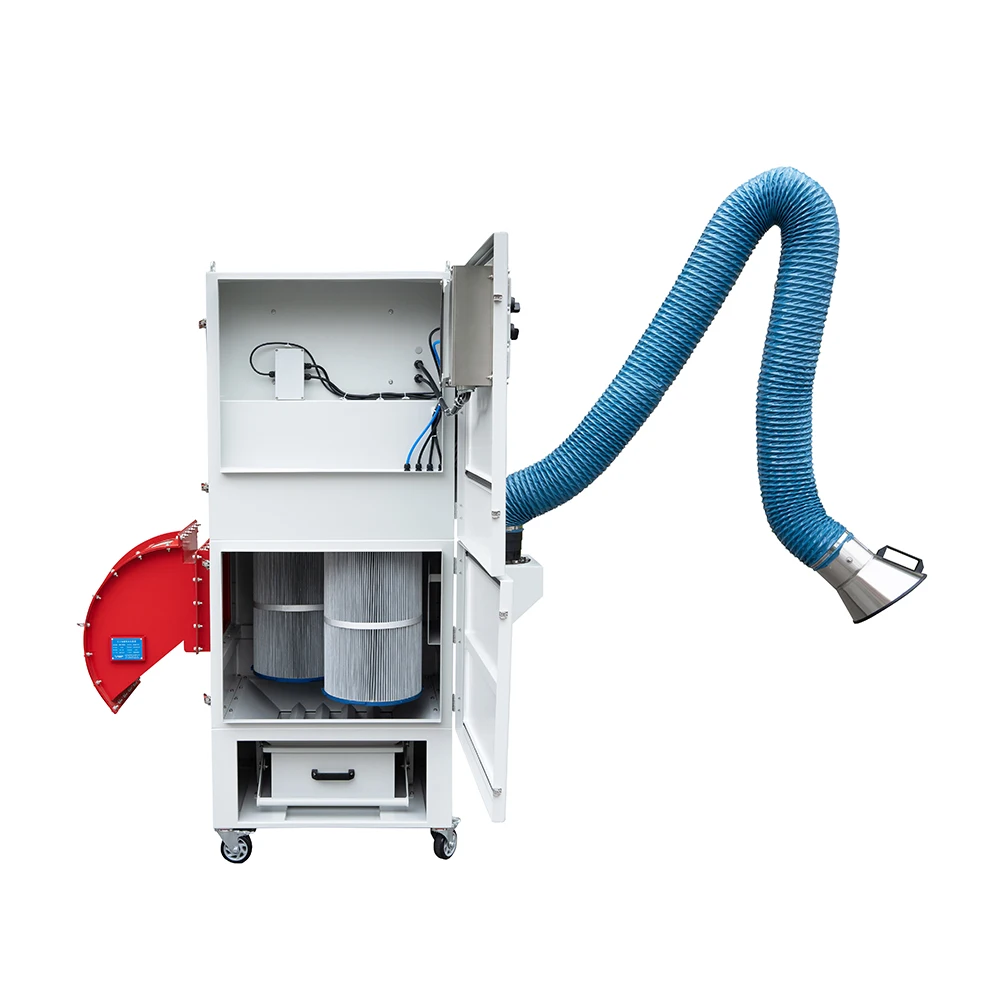 Explosion-proof Industrial Dust Extractor Portable Dust Collector Machine Food Industry