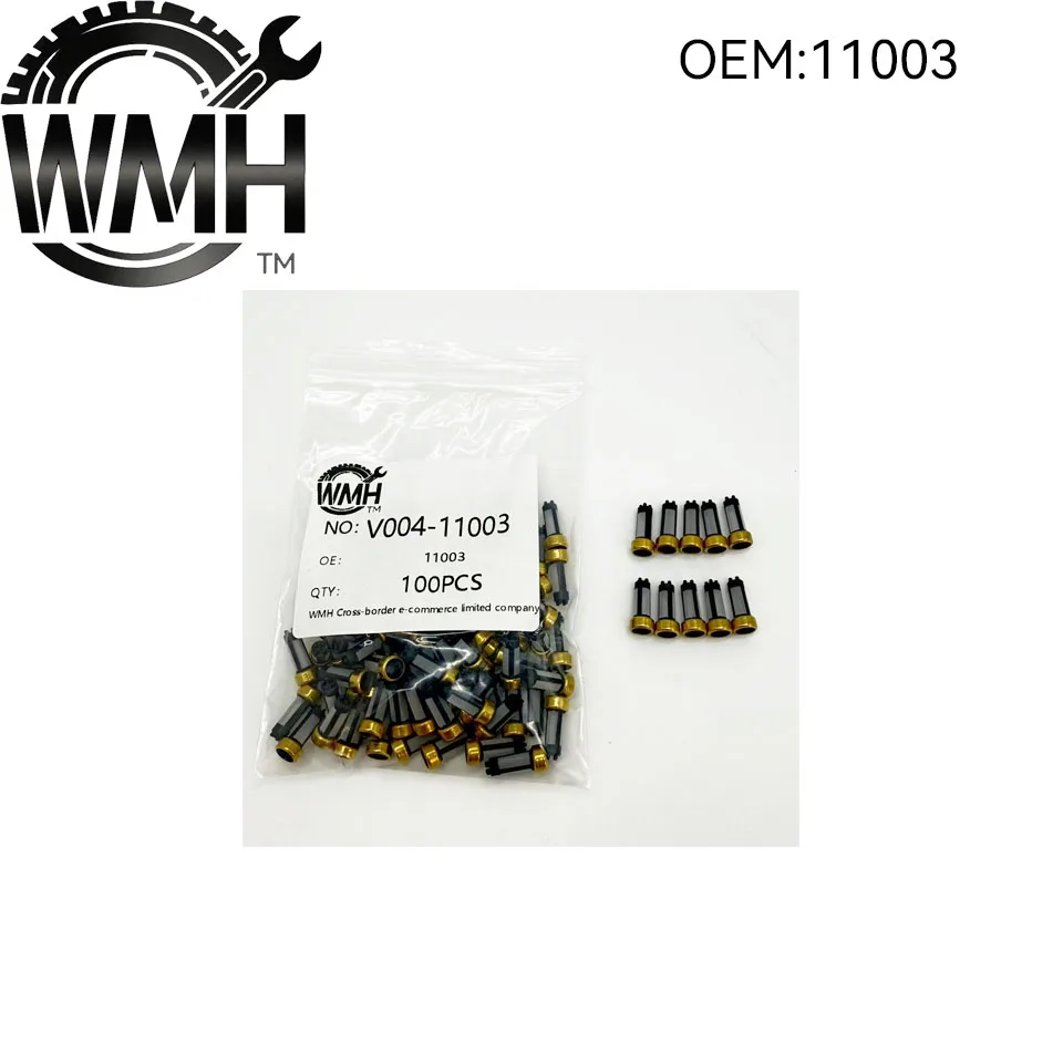 100 قطعة 11003 حاقن الوقود طقم تصليح مايكرو تصفية لنيسان باثفندر ميتسوبيشي 3.5L 6*3*14 مللي متر MD619962 0280150415