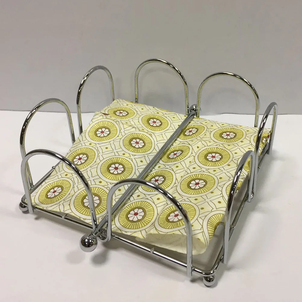 

Iron Tissue Dispenser Sturdy Metal Paper Towel Kitchen Counter Decor Paper Iron Napkin Holder Towel Holder Storage