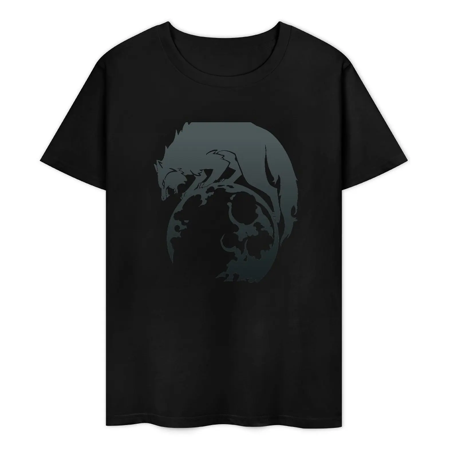 Fire Emblem?: Three Houses - Ashen Wolves Emblem [Colored] T-Shirt customs design your own sweat shirts, men