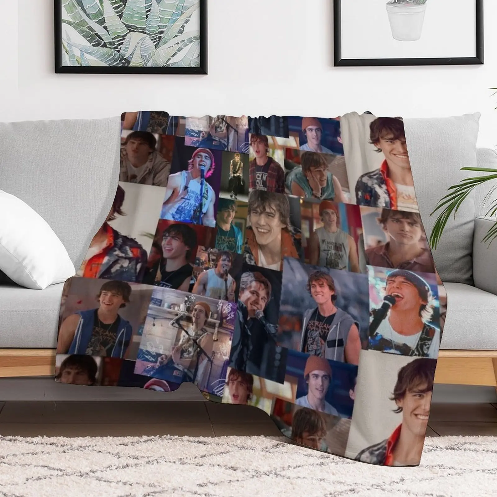 

Julie and the phantoms luke Throw Blanket Cute For Decorative Sofa Thins Blankets