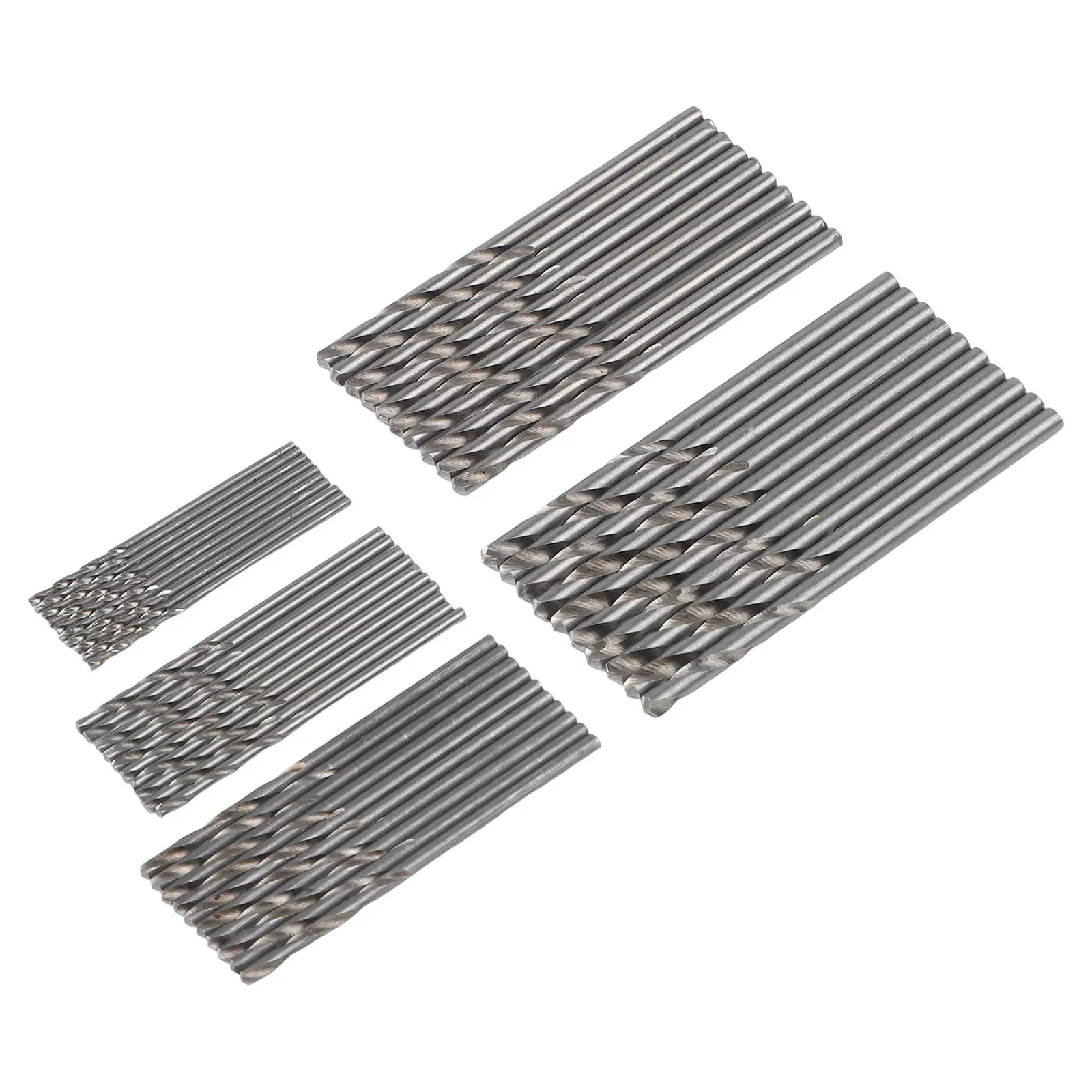 Conjunto de brocas de 5060 peças HSS para acessórios de broca de metal para perfuração inclui vários tamanhos para vários materiais