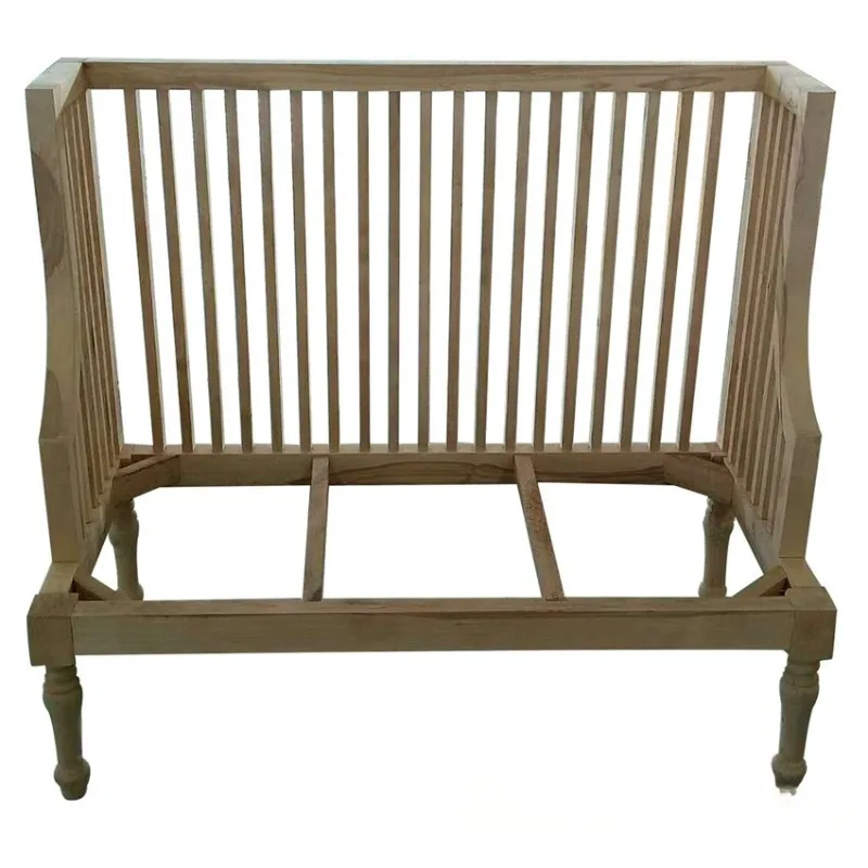 

Manufacturer custom solid wood card seat sofa cafe western restaurant furniture white embryo solid wood card seat white stubble