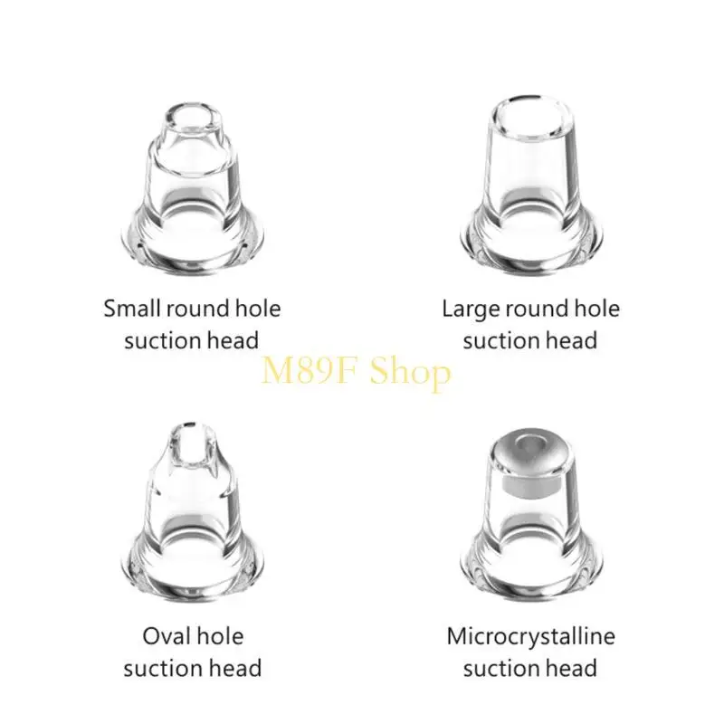 M89F Mini Microcrystalline Peeling SUCKING Face Clean Care Machine Massage Massage Vacuüm Acne Remover Pore Cleaner